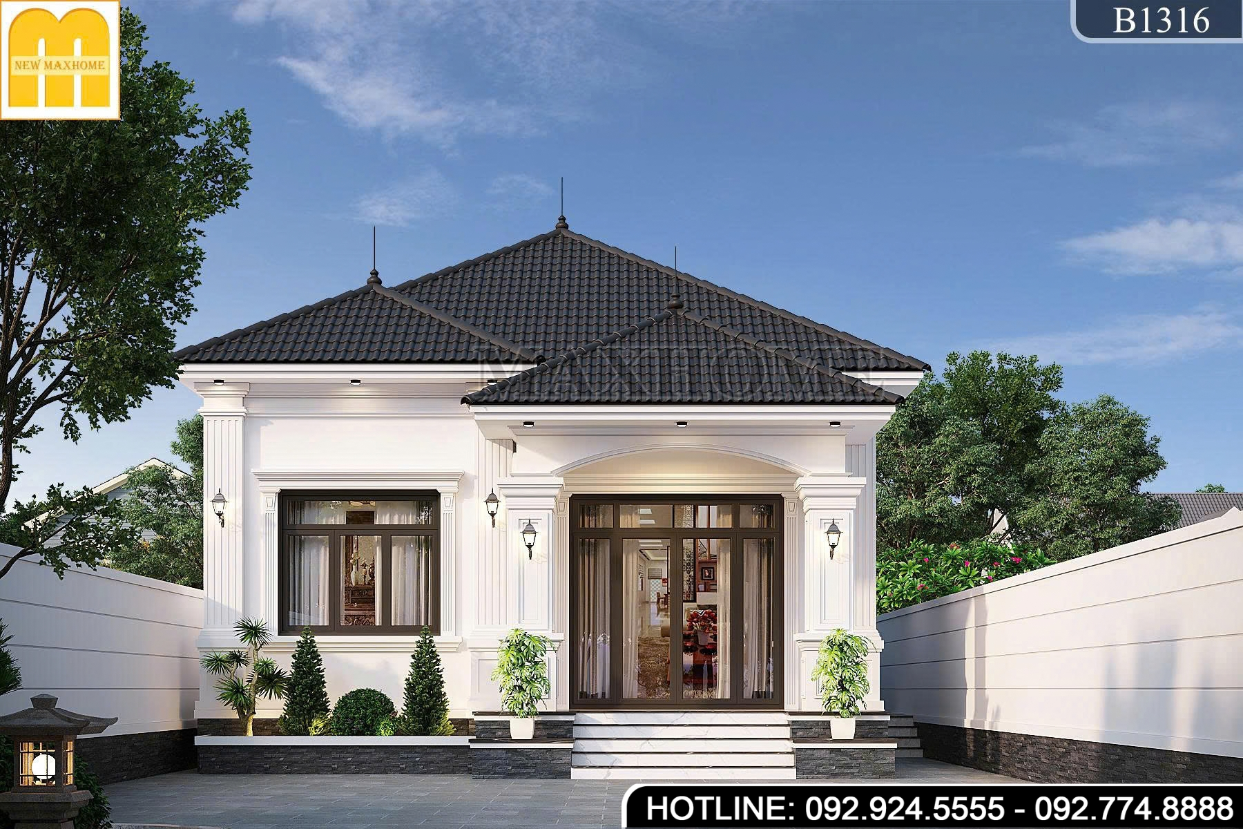 Ảnh kiến trúc tham khảo từ MAXHOME cho bản demo local